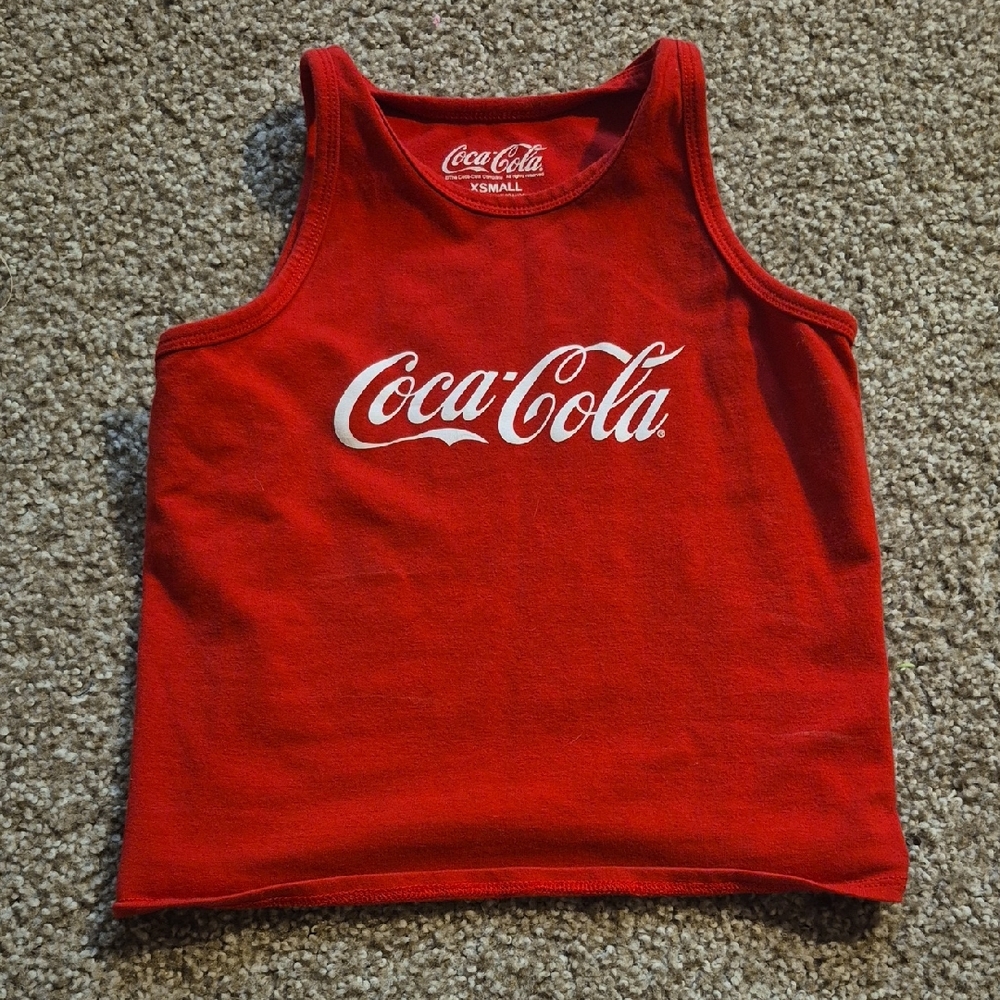 Coca Cola Red Crop Top
